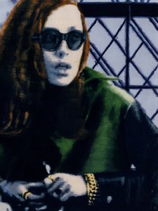 Jess, cca 2012 (akrylová barva na papíře)