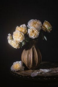 Elegantní zátiší s růžemi od Lydia Jacobs