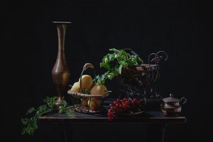 Náladové ovocné zátiší od Lydia Jacobs