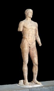 Agiasova socha Lysipa Sicyone (395-305 př.nl) 355 př.nl Muzeum v Delfách, Řecko