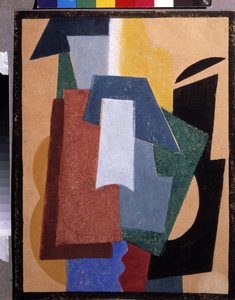 Všechno. Peinture de Lyubov (Liubov) Sergeevna Popova (1889-1924), huile sir toile od Lyubov Sergeevna Popova