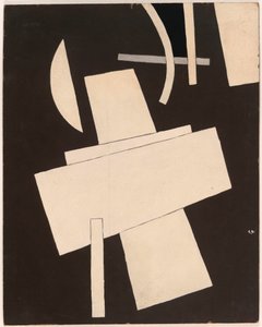 Sans titre - Popova, Ljubov Sergejevna (1889-1924) Bez názvu Kvaš na kartonu cca 1916-1918 - 49,5x39,5 - New York City. Muzeum moderního umění (MOMA) od Lyubov Sergeevna Popova