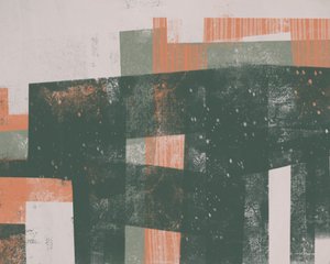 Abstraktní geometrické vrstvy od MANSI SAXENA