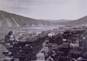Dawson City na jaře od M.H. Craig