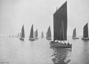 Sleďové lodě z Tyne, c1896