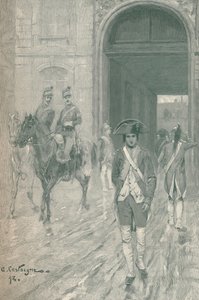 Bonaparte na vojenské škole, Paříž, 1784, 1896