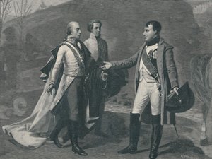Setkání Napoleona a Františka I. po Slavkově, 1805, 1896