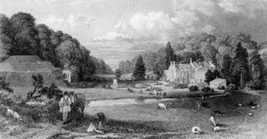 Wotton House, Surrey, 19. století.