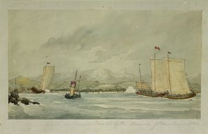 Útok na čínské piráty na lodi HMS Druid od M. O