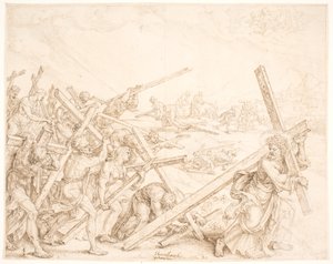 Fiat voluntas tua (buď vůle tvá) od Maarten van Heemskerck