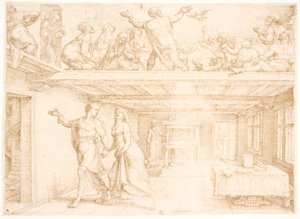 Vylití Ducha svatého o Letnicích od Maarten van Heemskerck