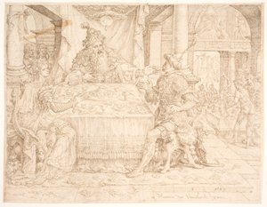 Pád Hamana od Maarten van Heemskerck