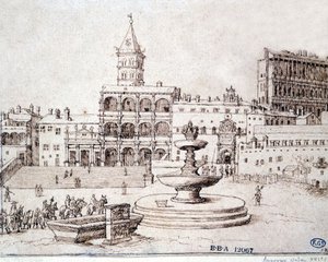 Řím poblíž Heemskerke od Maarten van Heemskerk