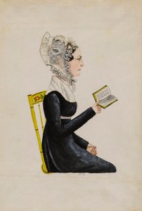 Portrét Elizabeth Sweitzer Musserové od Maentel, Jacob