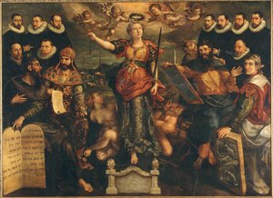 Tribunál Brabantské mincovny v Antverpách, 1594.
