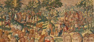 Příběh Gideona, soudce a válečníka Hebrejů, konec 16. století (tapisérie)