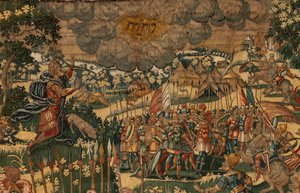 Příběh Gideona, konce 16. století (hedvábí a vlna) od Maerten van Heemskerck