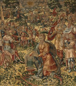 Příběh Gideona, konec 16. století (hedvábí a vlna) od Maerten van Heemskerck