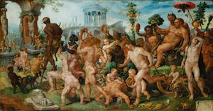 Bakchův triumf, 1536-7