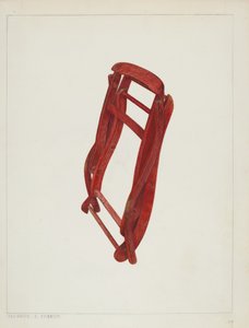 Dětská skládací židle, c. 1938. od Magnus S. Fossum