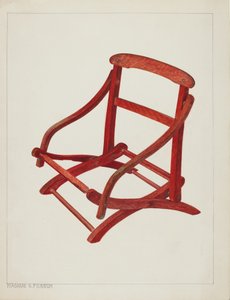 Dětská skládací židle, c. 1938.
