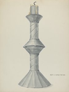 Penitente Altar Candle Stick, c. 1937. od Majel G. Claflin