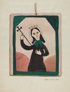 Panenský oltář, c. 1937. od Majel G. Claflin