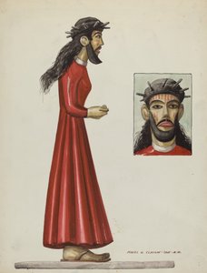 Santo Christo, c. 1937. od Majel G. Claflin