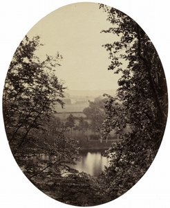 Banks of the Severn, poblíž Winterdyne od Major Francis Gresley