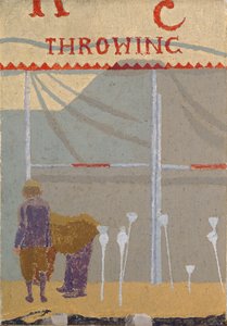 The Coconut Shy, cca 1920 (olej na plátně)
