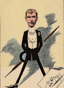 Obálka The Men of Today, číslo 421, ilustrace Manuel Luque (1854-1919): Karikaturisté - Lunel Ferdinand (1857-1933)