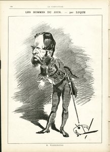Ilustrace Manuel Luque (1854-1919) v La Caricature (1880) od Manuel Luque