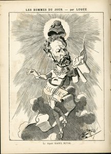 Ilustrace Manuela Luqueho (1854-1919) v La Caricature (1880) od Manuel Luque