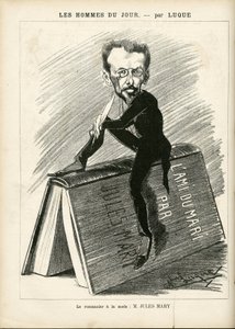Ilustrace Manuel Luque (1854-1919) v La Caricature (1880) od Manuel Luque