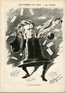 Ilustrace Manuel Luque (1854-1919) pro obálku La Caricature (1880) od Manuel Luque