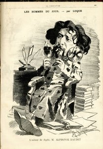 Ilustrace Manuela Luquea (1854-1919) pro obálku karikatury (1880) od Manuel Luque