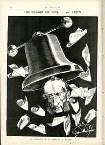 Ilustrace Manuel Luque (1854-1919) v La Caricature (1880) od Manuel Luque