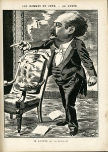 Ilustrace Manuel Luque (1854-1919) v La Caricature (1880) od Manuel Luque