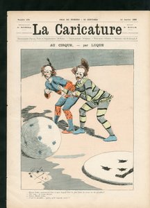 Karikatura (1880) od Manuel Luque