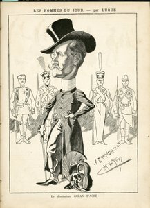 Karikatura (1880) od Manuel Luque