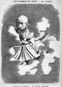 Octave Feuillet (1821-1890) francouzský spisovatel. od Manuel Luque