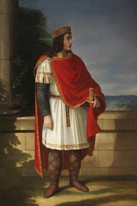 Suintila, vizigótský král, polovina 19. století od Manuel Miranda y Rendón