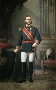 Portrét Alfonse XII. (Alfonso XII od Manuel Ojeda y Siles