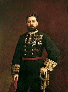 Portrét Karla Bourbonského a Rakousko-Estrijského od Manuel Ojeda y Siles
