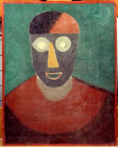 Portrét Pabla Picassa (1881-1973) Malba Manuela Ortize De Zarate (1886-1946) 1925 Rozm. 0,41x0,32 m Paříž, Picassovo muzeum od Manuel Ortiz de Zárate