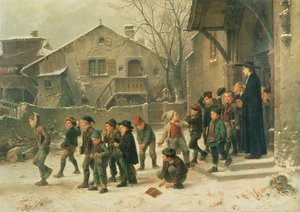 Po třídě, 1859 od Marc Louis Benjamin Vautier