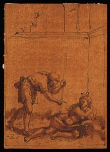 Cymon a Ifigenie od Marcantonio Raimondi