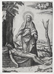 Pieta. od Marcantonio Raimondi