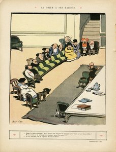 Ilustrace Marcel Capy (1865-1941) v Le Rire