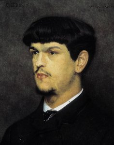 Portrét Clauda Debussyho Marcel Andre Baschet (1862-1941) od Marcel Andre Baschet